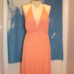 High Low Halter Dress